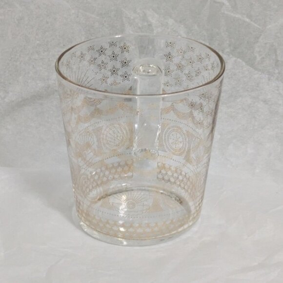 Limited Edition 2017 Starbucks Golden Sea Clear Glass Mug 14oz - Picture 3 of 6